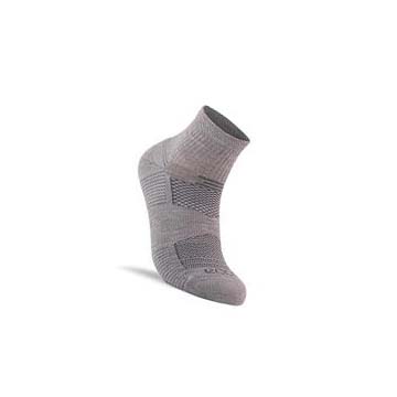 Chaussettes Ecco Performance Quarter Femme Grise | FR 431BEX